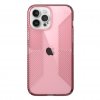 iPhone 12 Pro Max Deksel Presidio Perfect-Clear with Grips Vintage Rose/Royal Pink/Lush Burgundy