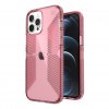 iPhone 12 Pro Max Deksel Presidio Perfect-Clear with Grips Vintage Rose/Royal Pink/Lush Burgundy