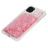 iPhone 12 Mini Deksel Flytende Glitter Rosa