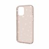 iPhone 12 Mini Deksel Glitter Transparent Gull