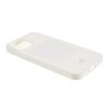 iPhone 12 Mini Deksel Jelly Glitter Hvit