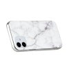 iPhone 12 Mini Deksel Marmor Hvit Grå