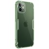 iPhone 12 Mini Deksel Nature Series Transparent Grønn