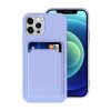 iPhone 12/iPhone 12 Pro Deksel Kortholder Lilla