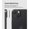 iPhone 13/iPhone 13 Mini Linsebeskyttelse Camera Styling Svart