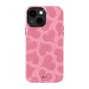 iPhone 13/iPhone 14 Deksel Motif MagSafe Pink Hearts