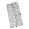 iPhone 13 Mini Etui Glitter Stripe Sølv