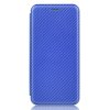 iPhone 13 Mini Etui Karbonfibertekstur Blå