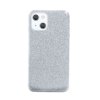iPhone 13 Mini Deksel Glitter Sølv