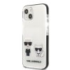 iPhone 13 Mini Deksel Karl & Choupette Hvit