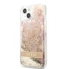 iPhone 13 Mini Deksel Liquid Glitter Paisley Pattern Gull