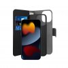 iPhone 13 Pro Max Etui Wallet Detachable 2 in 1 Svart