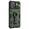 iPhone 13 Pro Max Deksel CamShield Armor Grønn