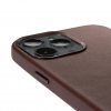 iPhone 13 Pro Max Deksel Leather Backcover Chocolate Brown