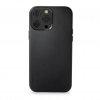 iPhone 13 Pro Max Deksel Leather Backcover Svart