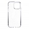 iPhone 13 Pro Max Deksel Presidio Perfect-Clear with Glitter Platinum