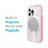 iPhone 13 Pro Max Deksel Presidio Perfect-Clear with Impact Geometry MagSafe Rosy