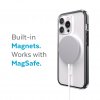 iPhone 13 Pro Max Deksel Presidio Perfect-Clear with Impact Geometry MagSafe Svart