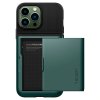iPhone 13 Pro Max Deksel Slim Armor CS Midnight Green