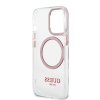iPhone 13 Pro Max Deksel Transparent MagSafe Rosa Transparent