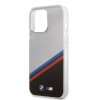 iPhone 13 Pro Max Deksel Tricolor Stripe Transparent Svart