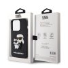 iPhone 13 Pro Deksel 3D Rubber Karl & Choupette Svart