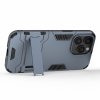 iPhone 13 Pro Deksel Armor Stativfunksjon Blå