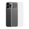 iPhone 13 Pro Deksel Frosted Glass Transparent Klar