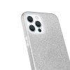 iPhone 13 Pro Deksel Glitter Sølv