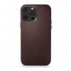 iPhone 13 Pro Deksel Leather Backcover Chocolate Brown
