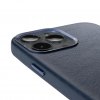 iPhone 13 Pro Deksel Leather Backcover Matte Navy