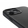 iPhone 13 Pro Deksel Leather Backcover Svart