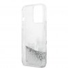 iPhone 13 Pro Deksel Liquid Glitter Sølv