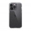 iPhone 13 Pro Deksel Presidio Perfect-Clear with Glitter Platinum
