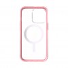 iPhone 13 Pro Deksel Presidio Perfect-Clear with Impact Geometry MagSafe Rosy