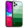 iPhone 13 Pro Deksel Rainbow Series Mørk Grønn
