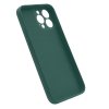 iPhone 13 Pro Deksel Silikoni Mørkegrønn