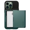 iPhone 13 Pro Deksel Slim Armor CS Midnight Green
