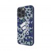 iPhone 13 Pro Deksel Snap Case Leopard Bold Blue
