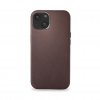 iPhone 13 Deksel Leather Backcover Chocolate Brown