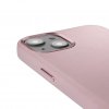 iPhone 13 Deksel Leather Backcover Powder Pink