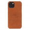 iPhone 13 Deksel Leather Cover Cognac