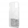 iPhone 13 Deksel Liquid Glitter Sølv