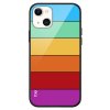 iPhone 13 Deksel Rainbow Series Lilla