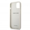 iPhone 13 Deksel Real Carbon Metal Logo Sølv