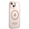 iPhone 13 Deksel Translucent MagSafe Rosa