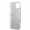 iPhone 13 Deksel Tricolor Stripe Transparent Svart