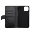 iPhone 13/14 Etui 2-in-1 Detachable with 3 Card Slots Svart