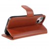 iPhone 14 Fodral Essential Leather Maple Brown