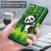 iPhone 14 Etui Motiv Panda i Bambus tre